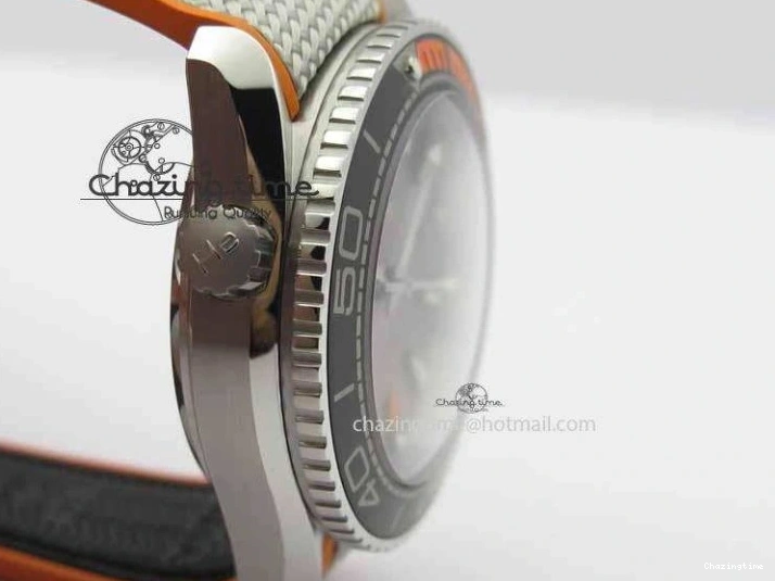 0326 Planet Ocean 2016 43.5mm SS OM 1:1 Best Edition Gray Dial On Nylon Strap A DailyWear 8166